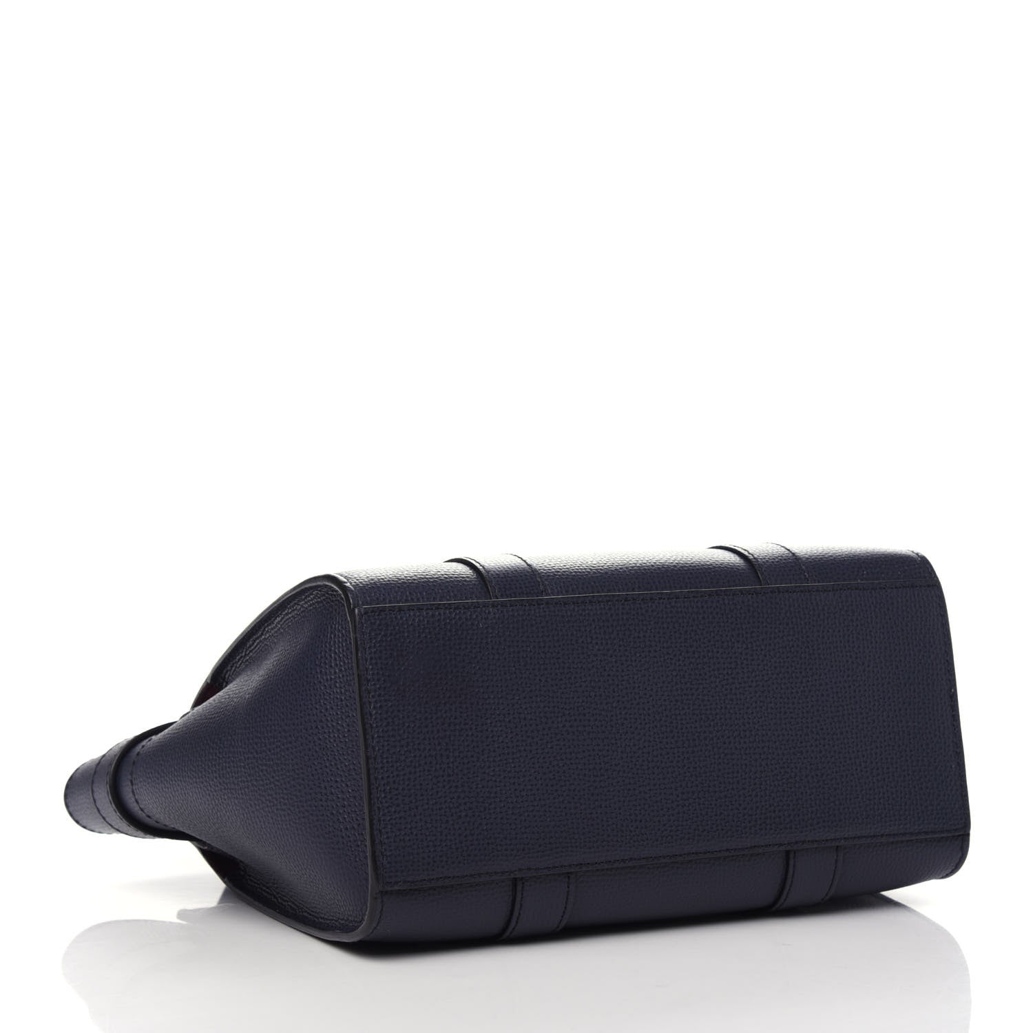 Mulberry Grained Vegetable Calfskin Mini Zipped Bayswater Navy 4 of 8