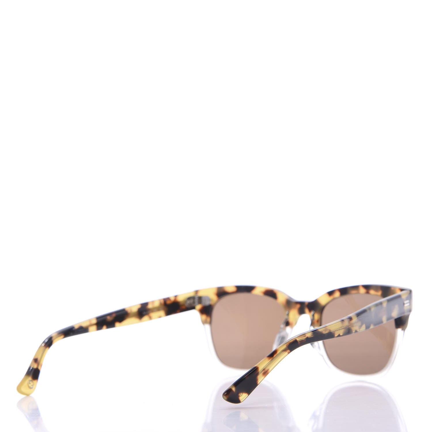 Gucci Half Frame G3744 Sunglasses Tortoise 4 of 7