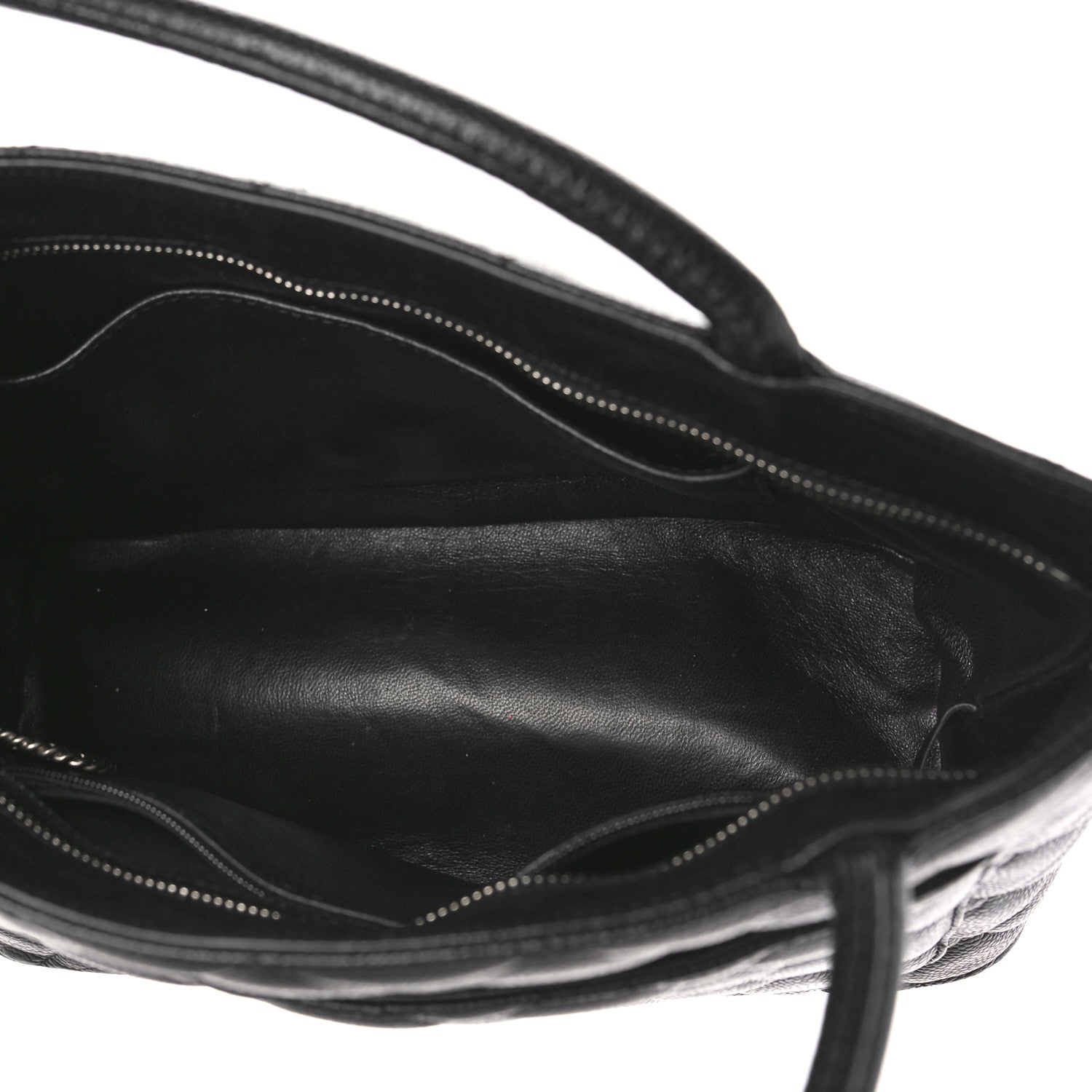 Chanel Caviar Quilted Medallion Tote Black 5 of 10