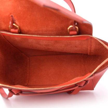Celine Grained Calfskin Nano Belt Bag Carnelian 5 of 9