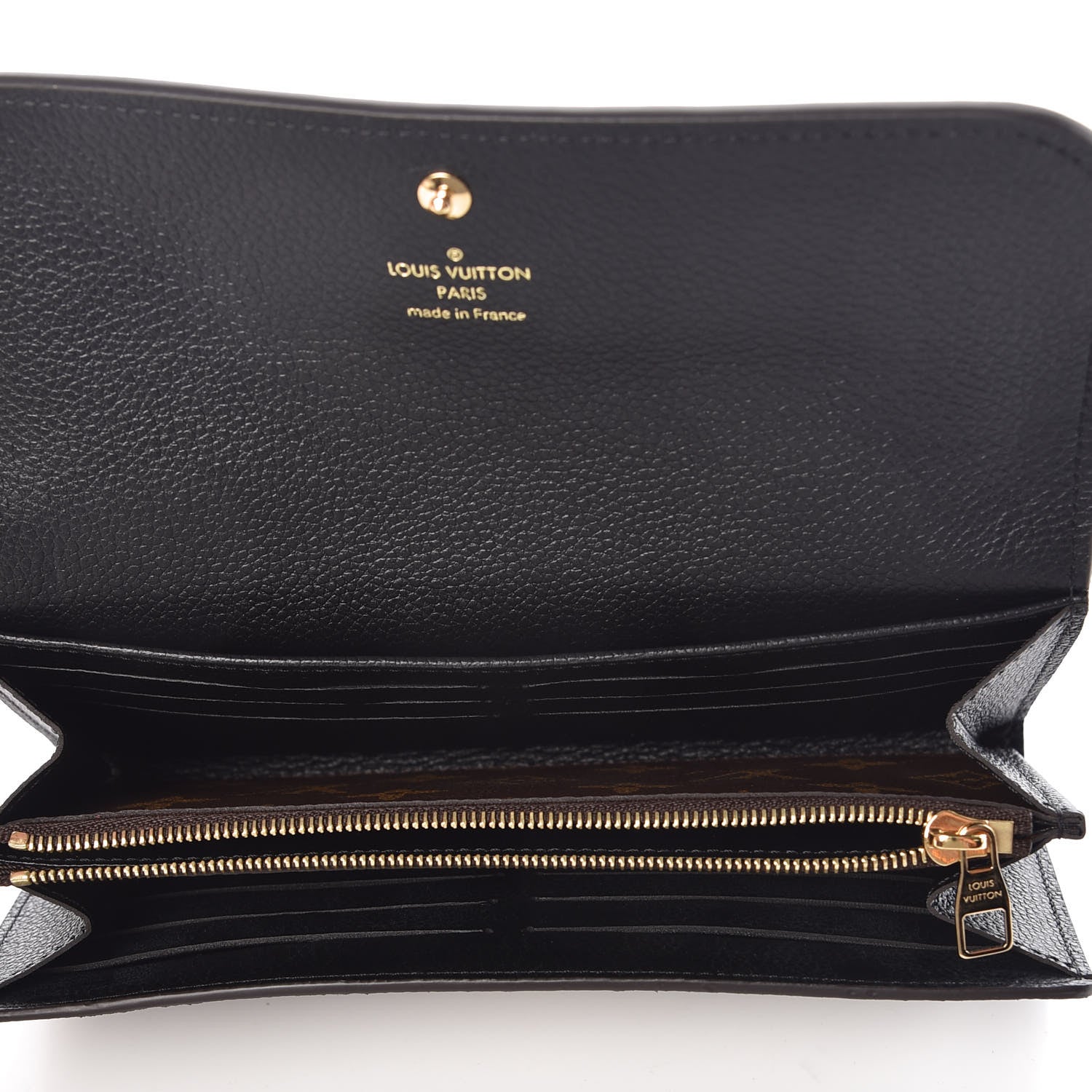 Louis Vuitton Monogram Venus Wallet Black 6 of 7