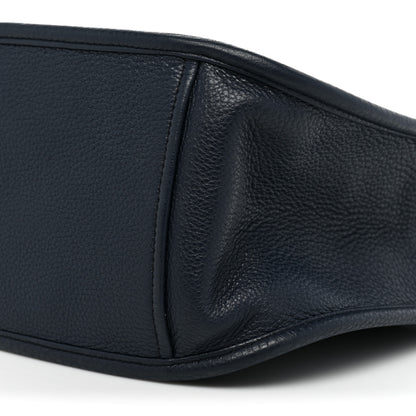 Prada Vitello Daino Hobo Messenger Bag Baltico 6 of 10