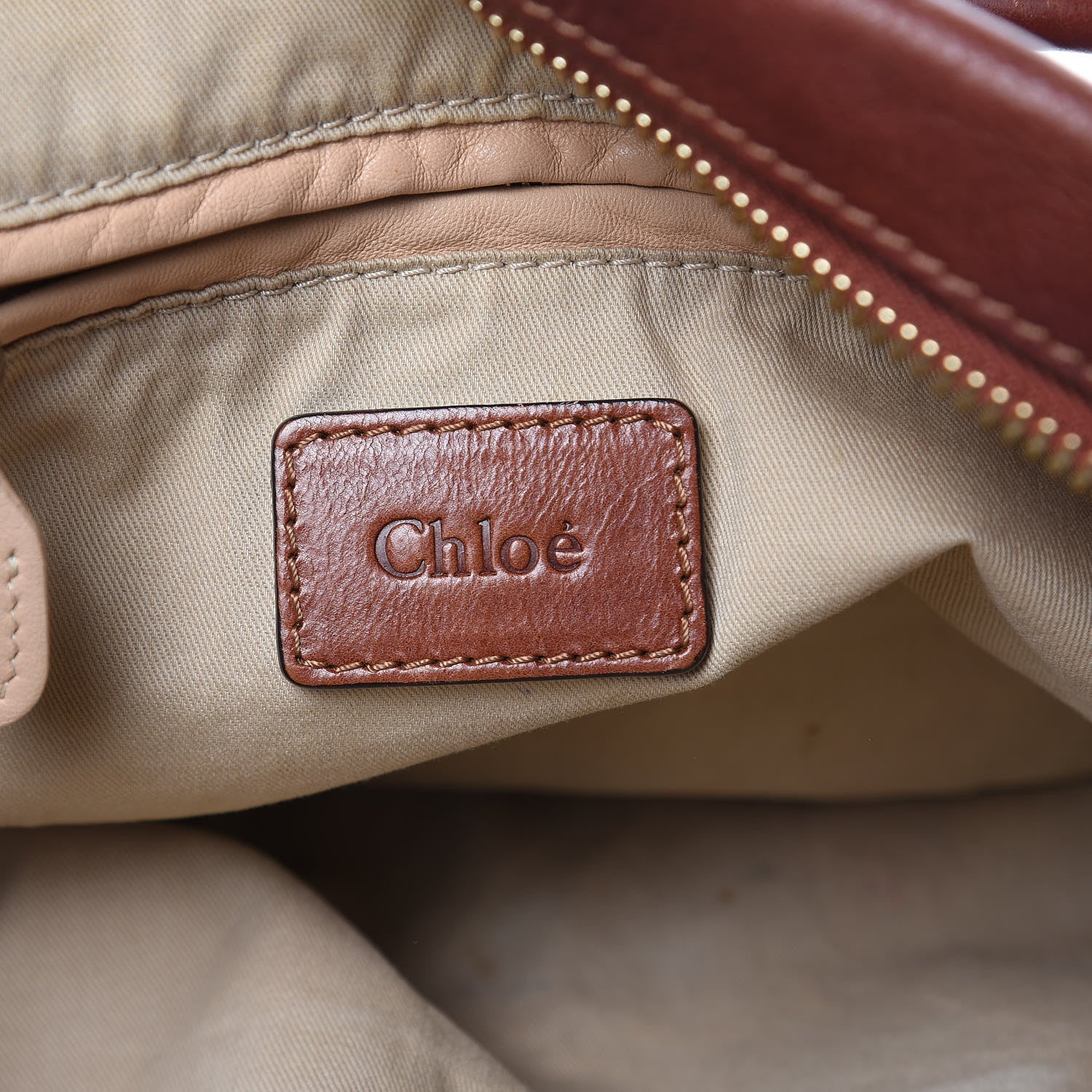 Chloe Calfskin Large Paraty Brown 6 of 19