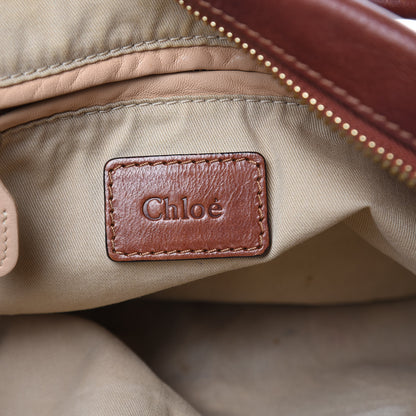 Chloe Calfskin Large Paraty Brown 6 of 19