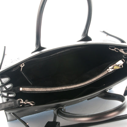 Saint Laurent Python Calfskin Embossed Small Sac de Jour Black 5 of 11