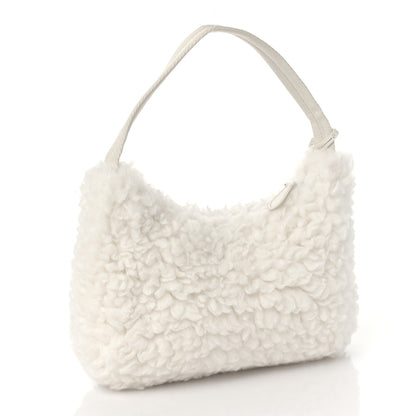 Prada Cashmere Mini Re-Edition 2000 Bag Naturale 2 of 8