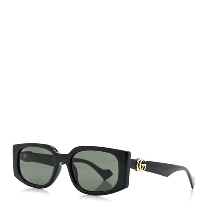 Gucci Acetate Rectangle Frame Sunglasses GG1534S Black 1 of 8