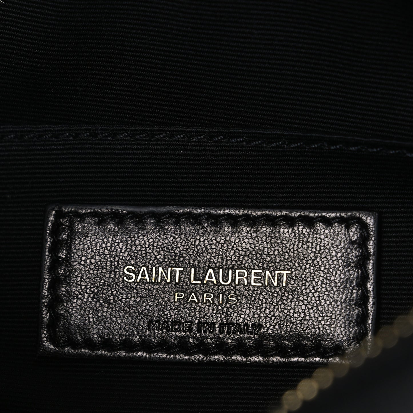 Calfskin Matelasse Monogram Lou Camera Bag Black