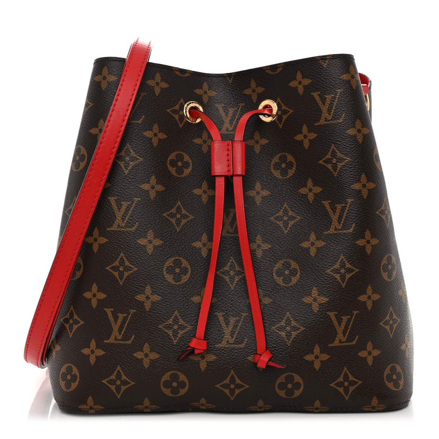 Louis Vuitton Monogram Neonoe MM Coquelicot 1 of 14
