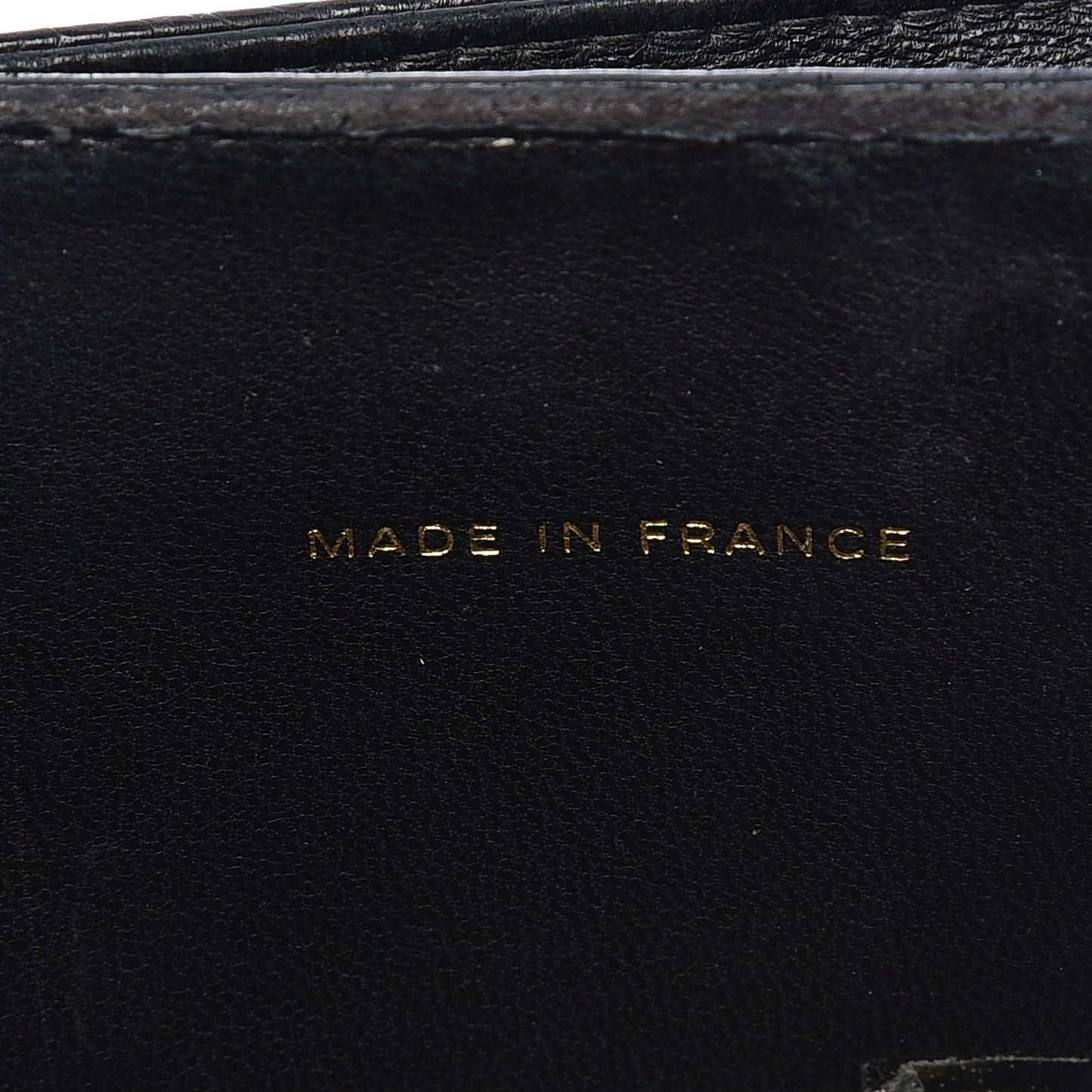 Caviar Timeless CC Compact French Wallet Black