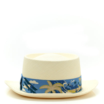 Hermes Panama Brisa Emilio Surf Hat 58 Naturel Aube 6 of 8