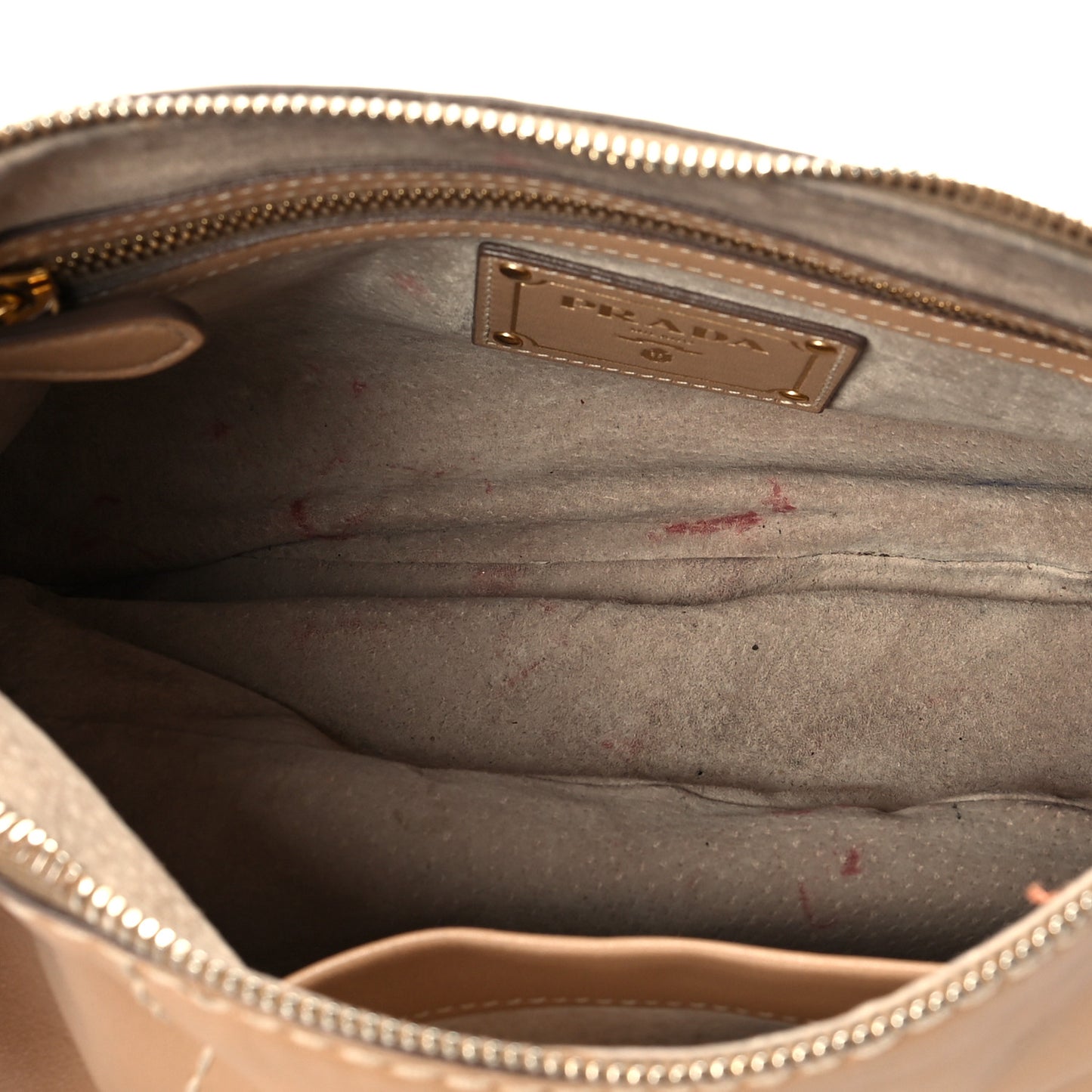 City Calf Hand Stitched Bag Caramel