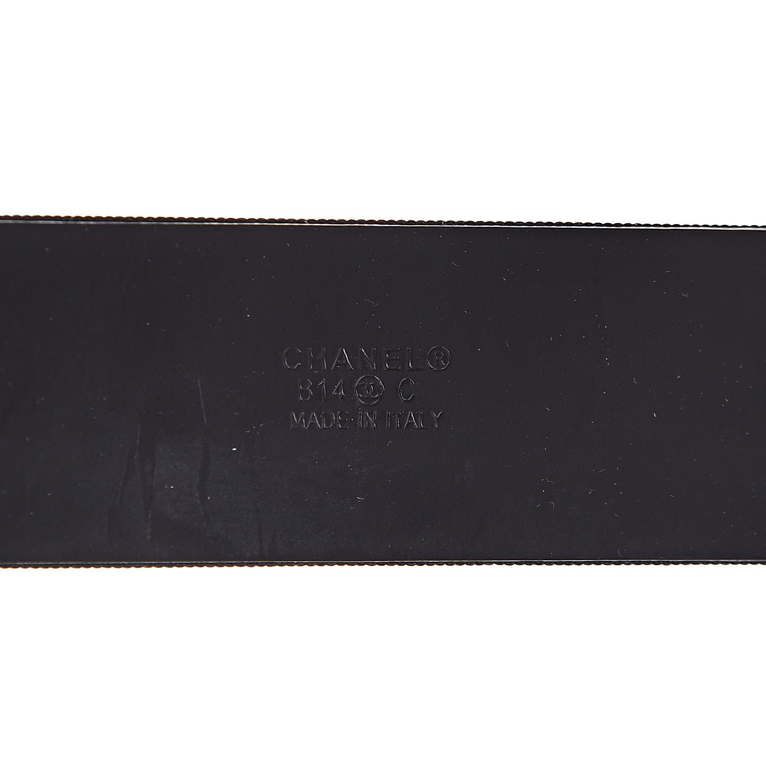 Chanel Grosgrain Crystal Belt 75 30 Black 6 of 7