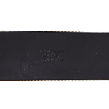 Chanel Grosgrain Crystal Belt 75 30 Black 6 of 7
