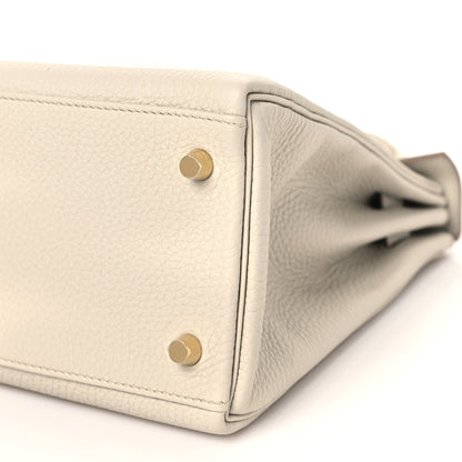 Hermes Togo Kelly Retourne 28 Beton 10 of 11