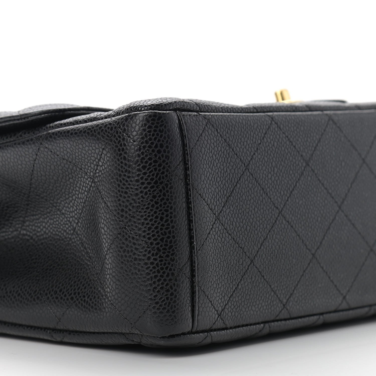 Chanel Caviar Quilted Maxi Double Flap Black 7 of 10