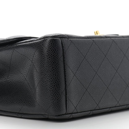 Chanel Caviar Quilted Maxi Double Flap Black 7 of 10