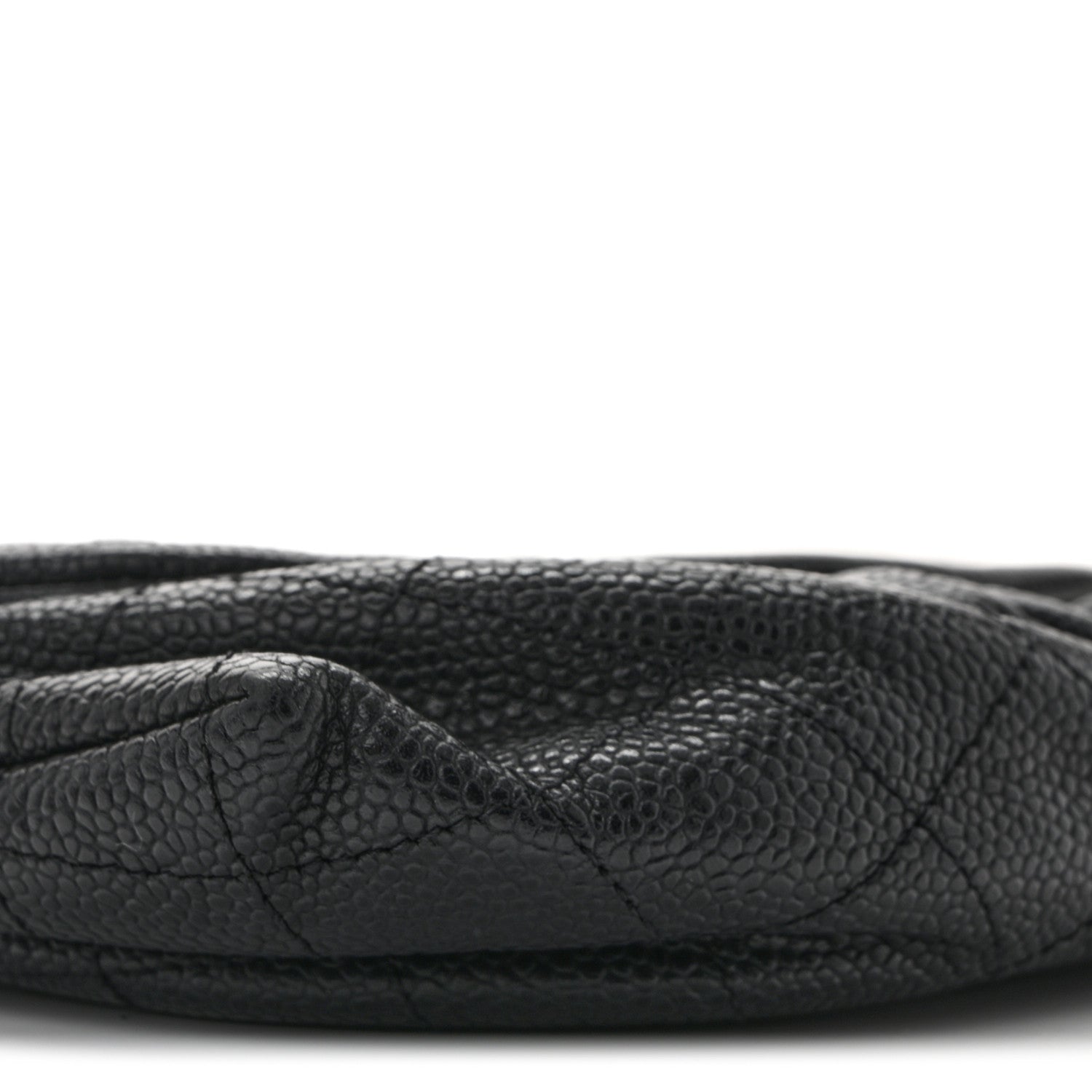 Chanel Caviar Half Moon Wallet On Chain WOC Black 11 of 14