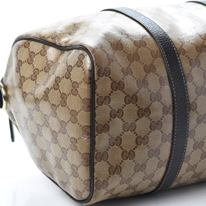 Gucci Crystal Monogram Medium Joy Boston Dark Brown 5 of 14