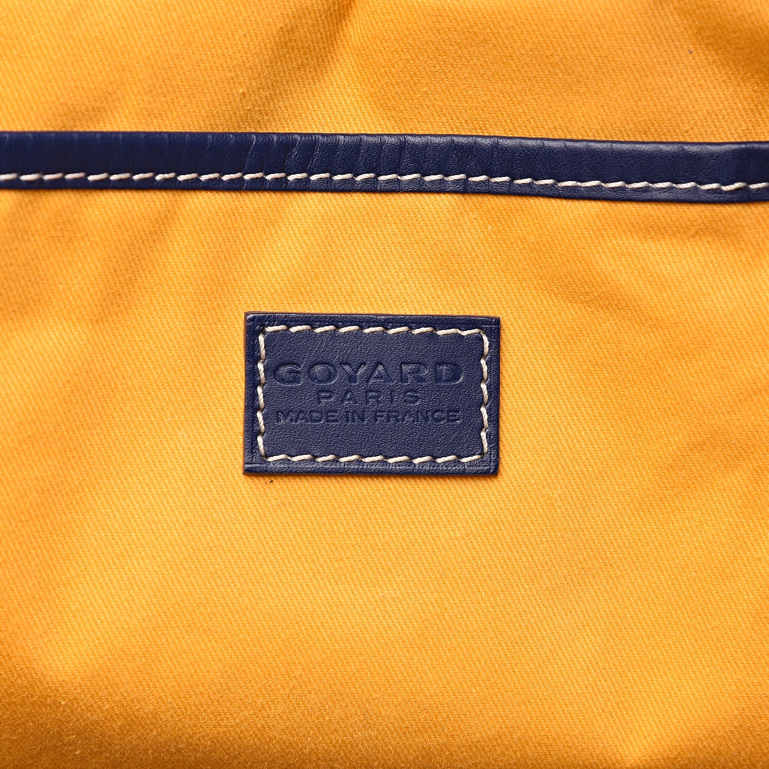 Goyard Goyardine Steamer Bag Navy 5 of 12