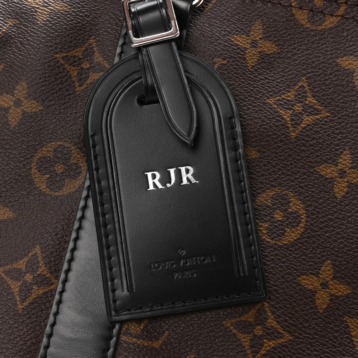 Louis Vuitton Monogram Macassar Keepall Bandouliere 45 6 of 11