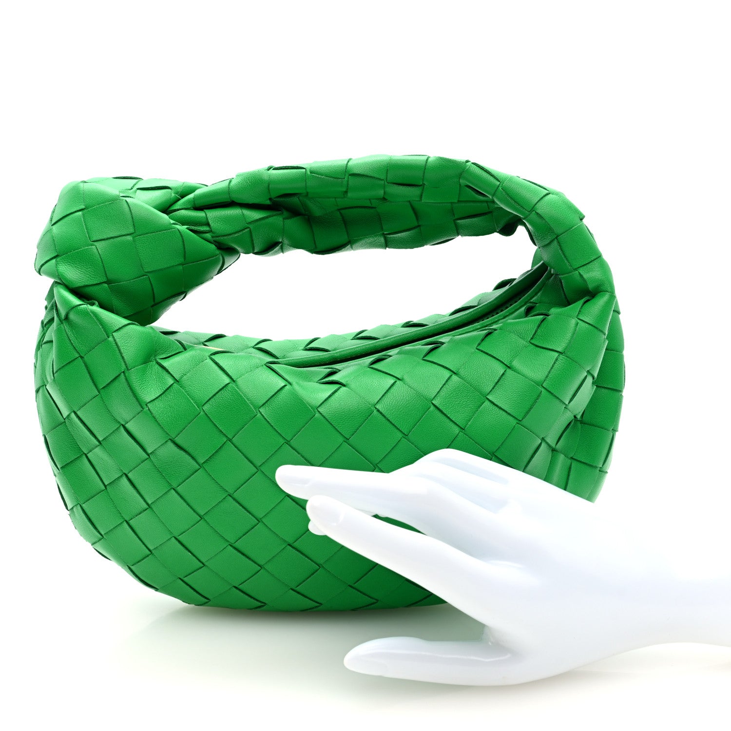 Bottega Veneta Nappa Intrecciato Mini Jodie Parakeet 2 of 9