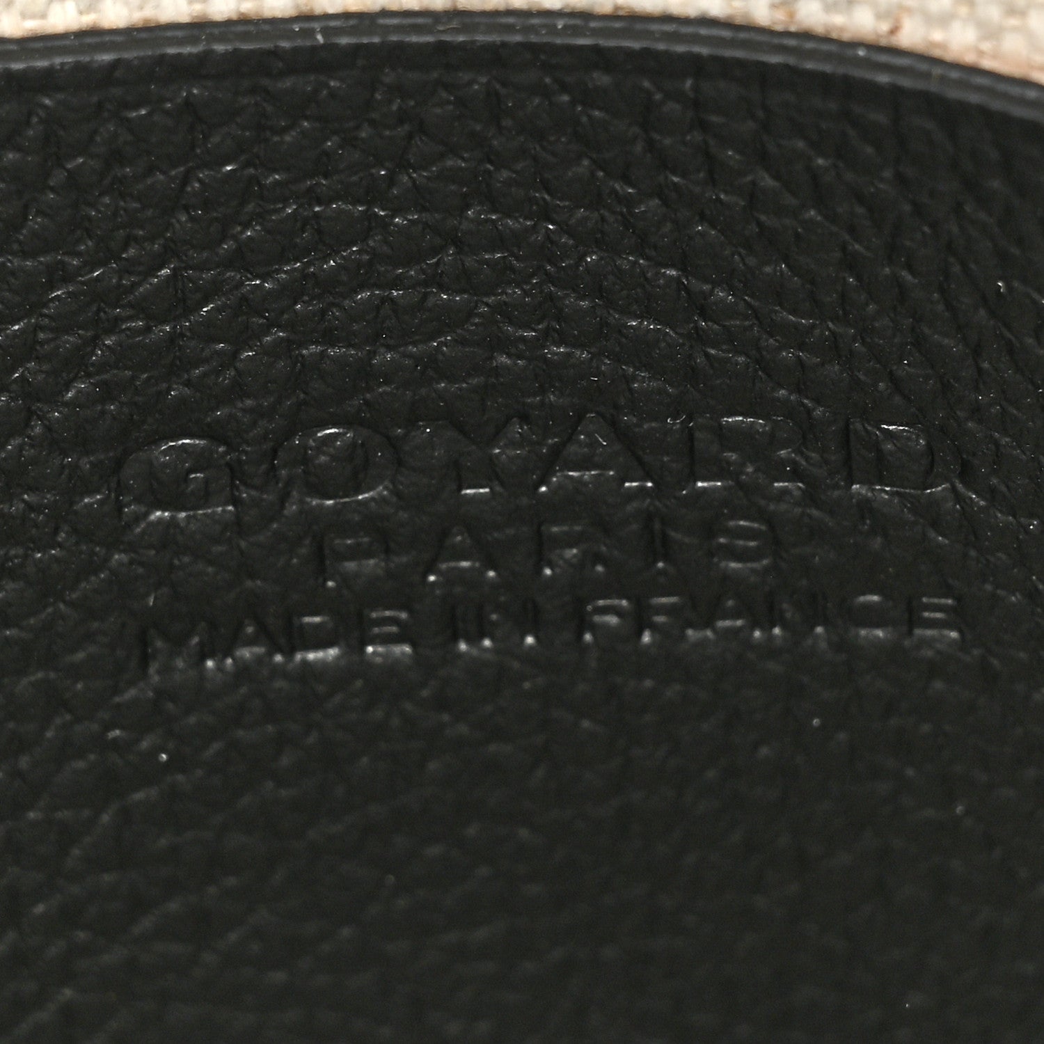 Goyard Goyardine Plumet Wallet Clutch Black 7 of 10