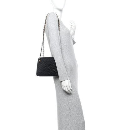 Chanel Lambskin Quilted Tassel Bag Black 2 of 15