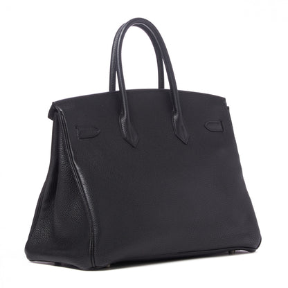 Hermes Togo Birkin 35 Black 2 of 32