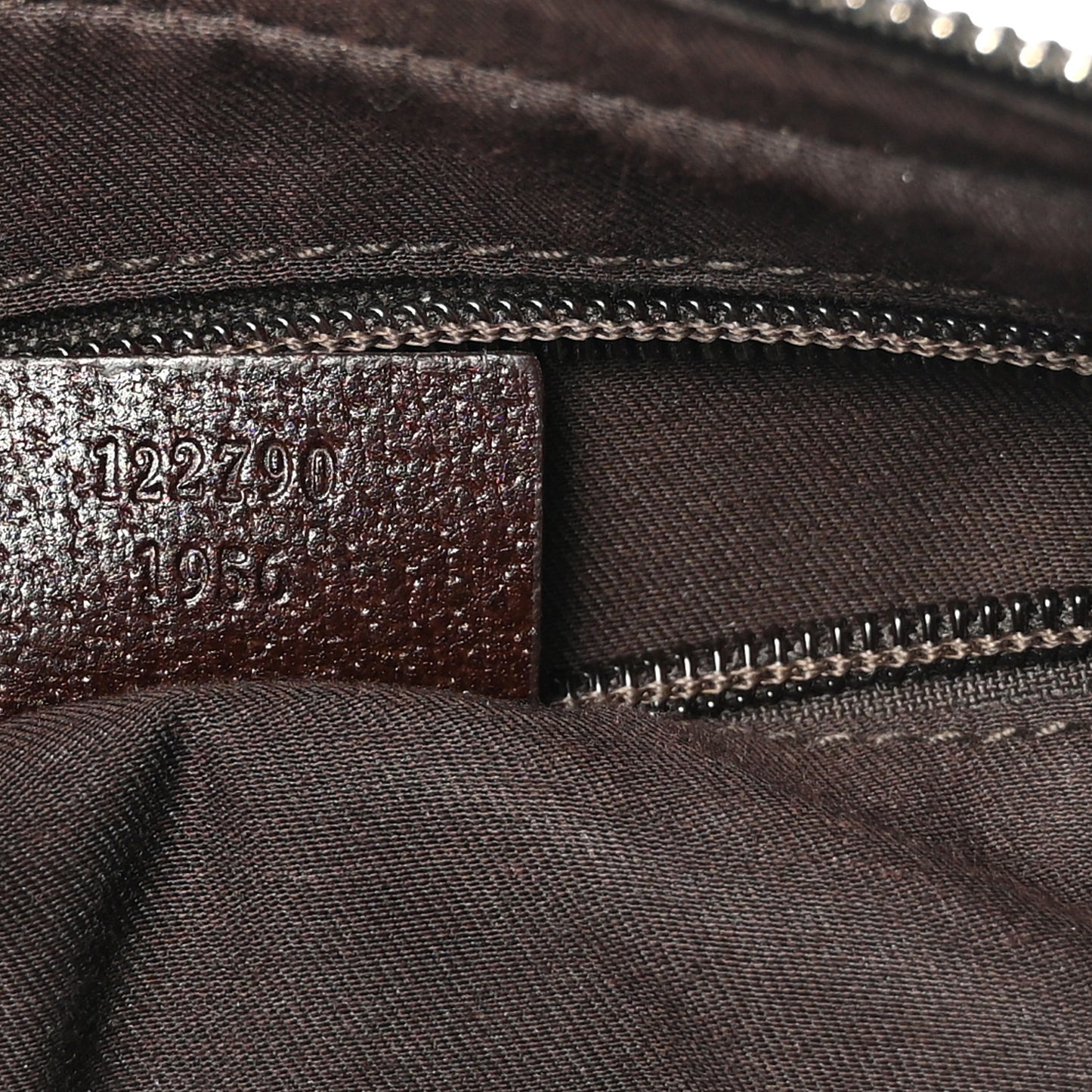 Monogram Medium Half Moon Hobo Dark Brown