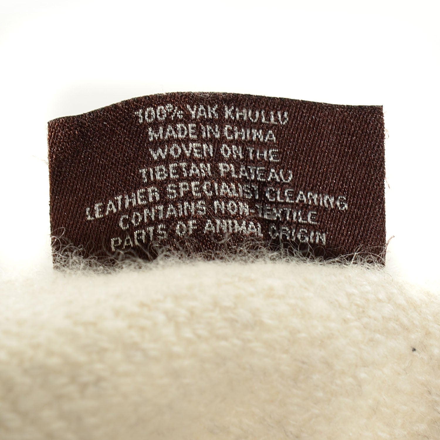 Hermes Wool Toit du Monde Stole Snow 6 of 6