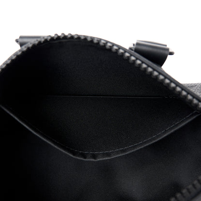 Louis Vuitton Monogram Taurillon Keepall Bandouliere 25 Black 6 of 10
