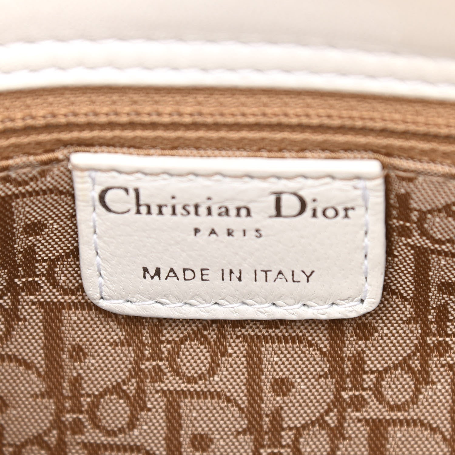 Christian Dior Lambskin Cannage Soft Lady Dior East West White 6 of 12