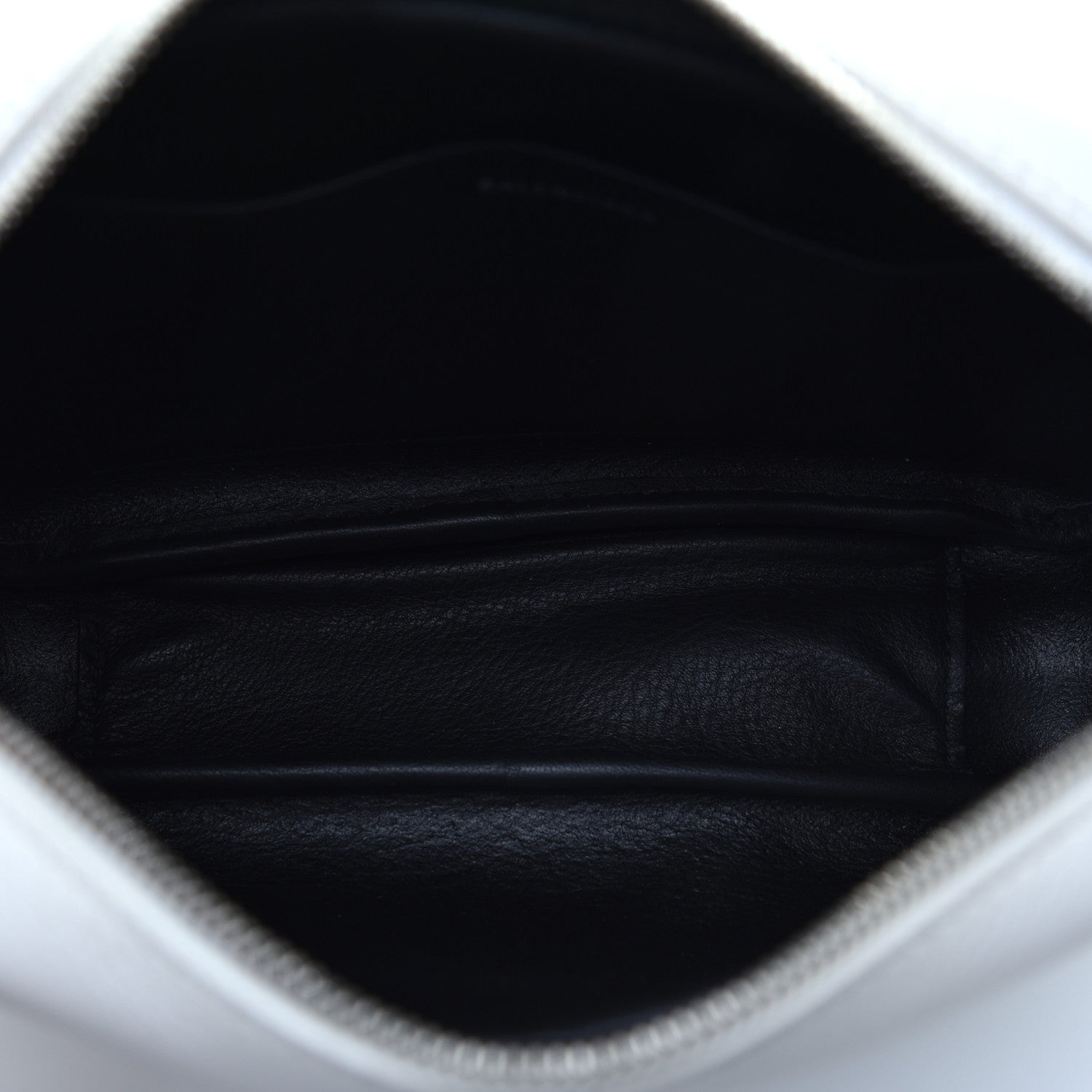 Balenciaga Smooth Calfskin Double Sided Logo S Everyday Camera Bag White 5 of 8