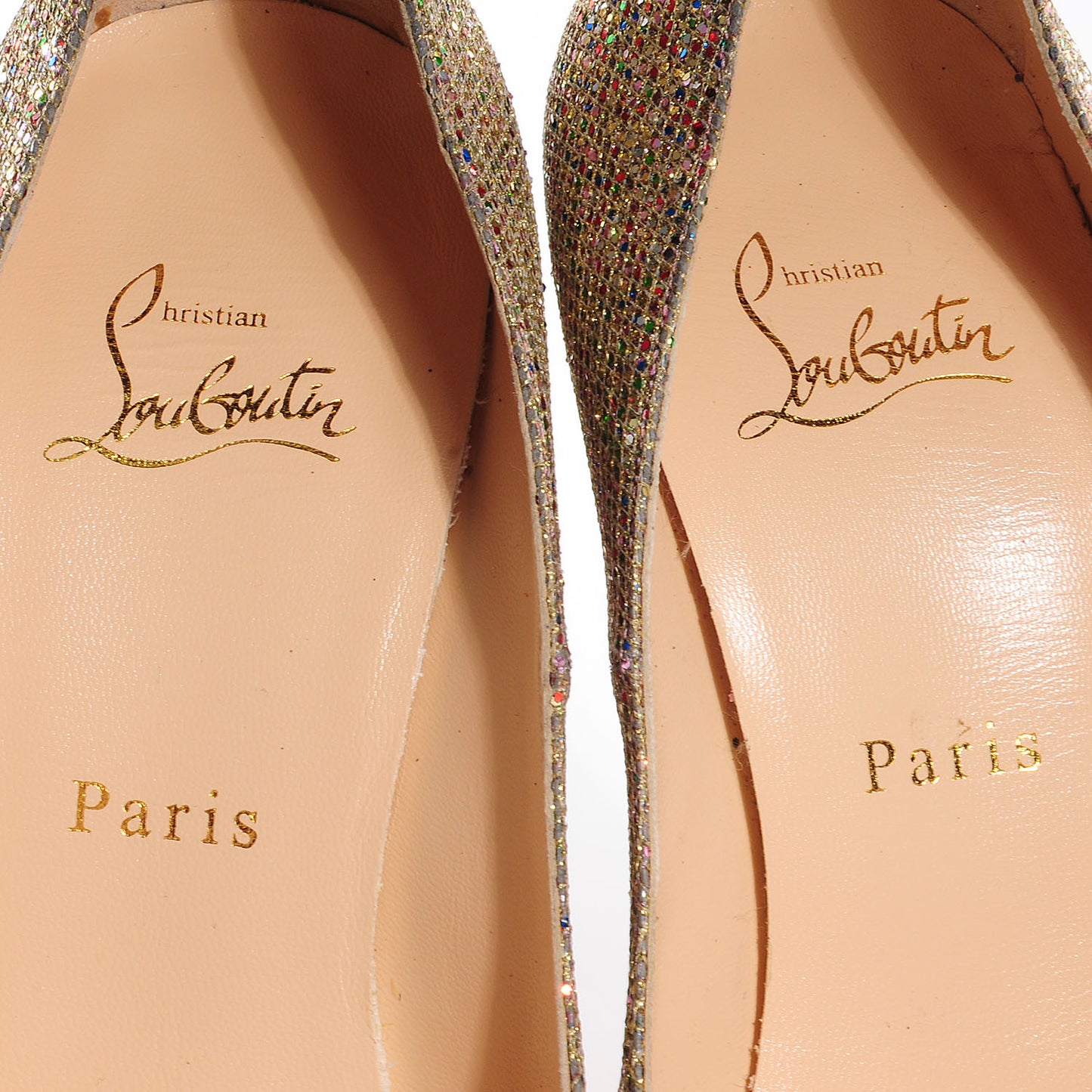 Glitter Bibi 140 Pumps 37.5 Gold