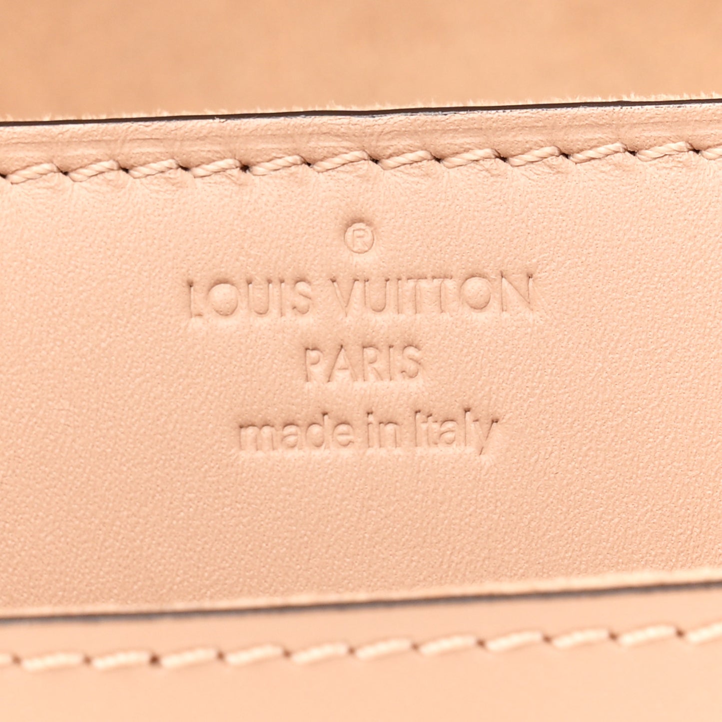 Calfskin Chain Louise MM Nude