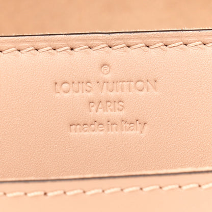 Louis Vuitton Calfskin Chain Louise MM Nude 6 of 10