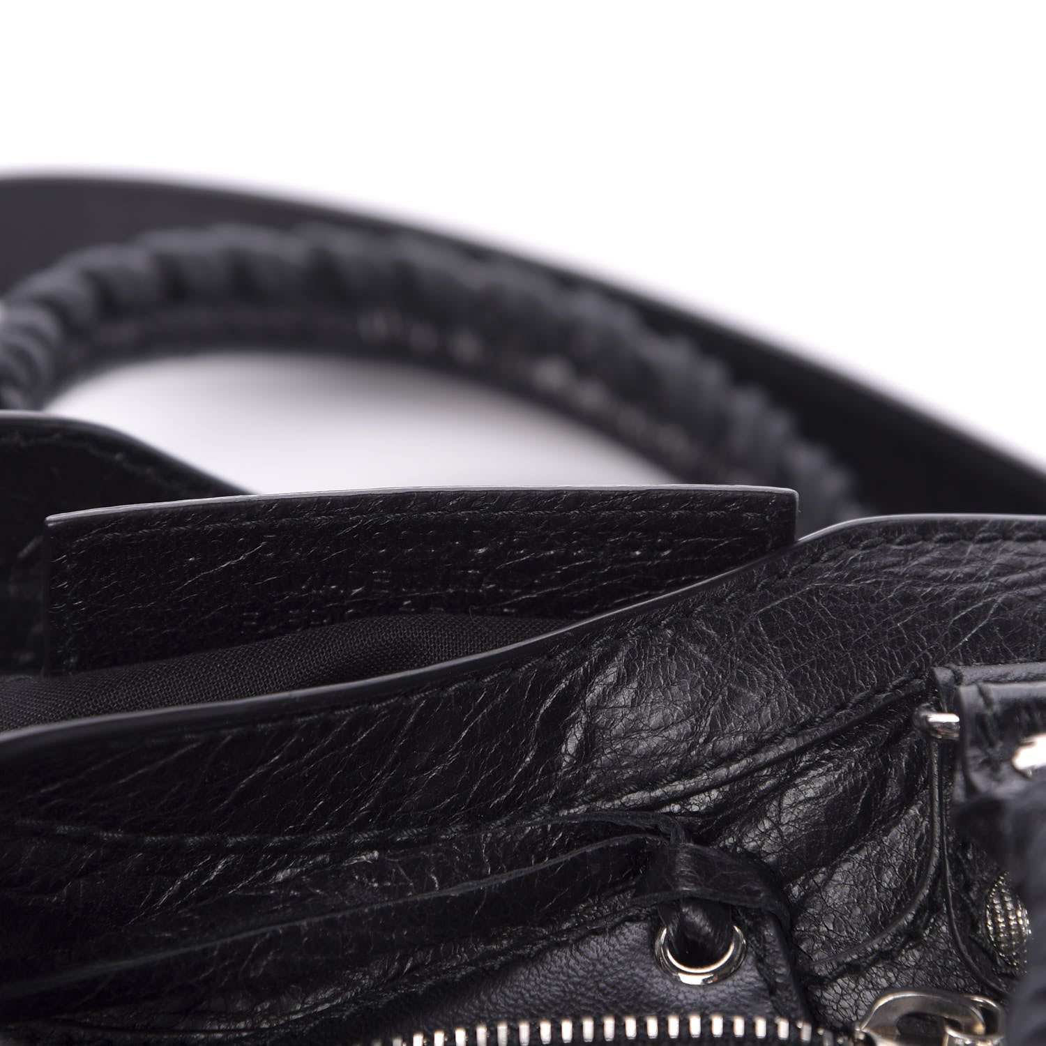 Balenciaga Agneau Giant 12 Silver Hardware Mini City Black 9 of 10