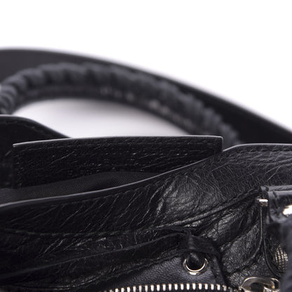 Balenciaga Agneau Giant 12 Silver Hardware Mini City Black 9 of 10