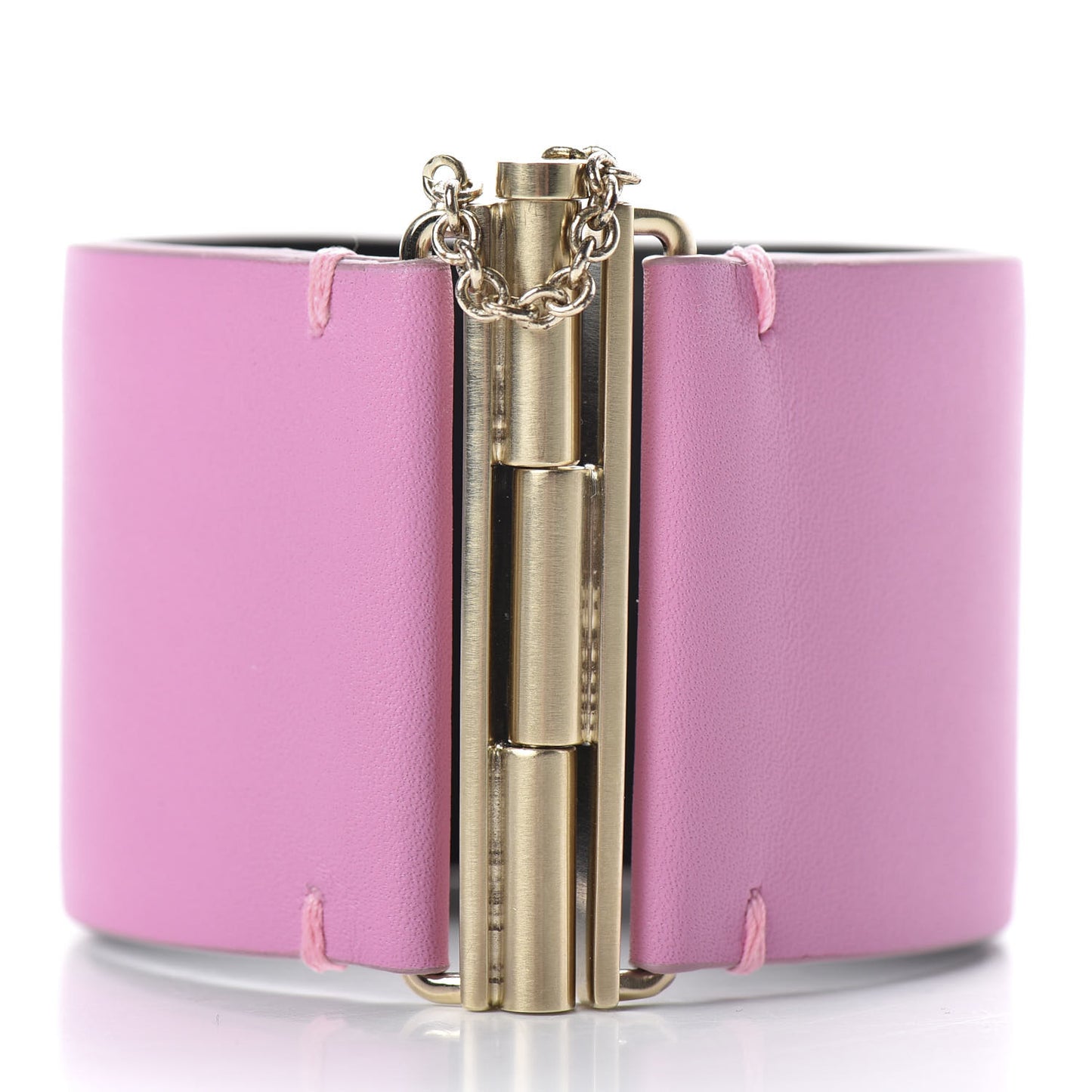 Calfskin CC Wide Cuff M Pink