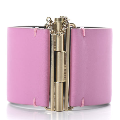 Chanel Calfskin CC Wide Cuff M Pink 3 of 7