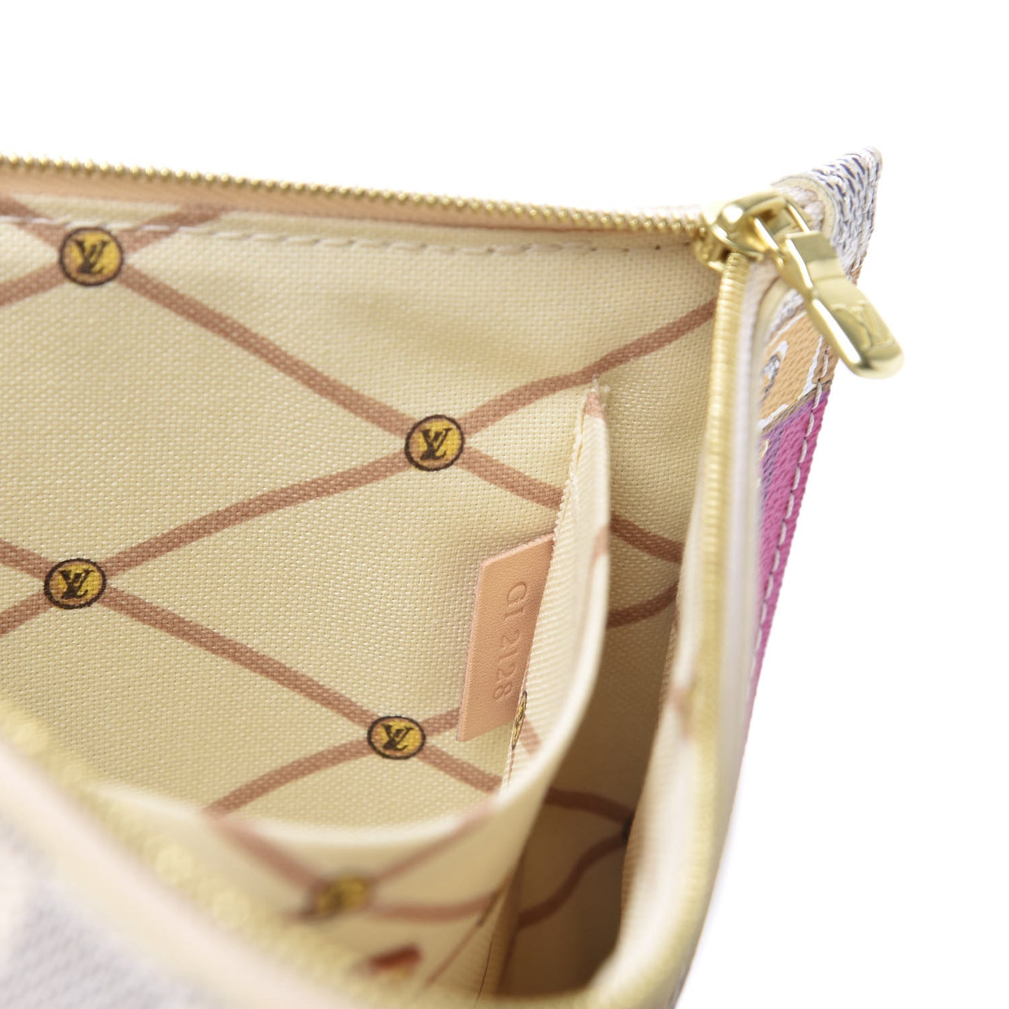 Damier Azur Miami Summer Trunks MM GM Pochette