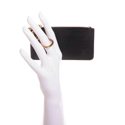 Louis Vuitton Epi Key Pouch Black 2 of 7