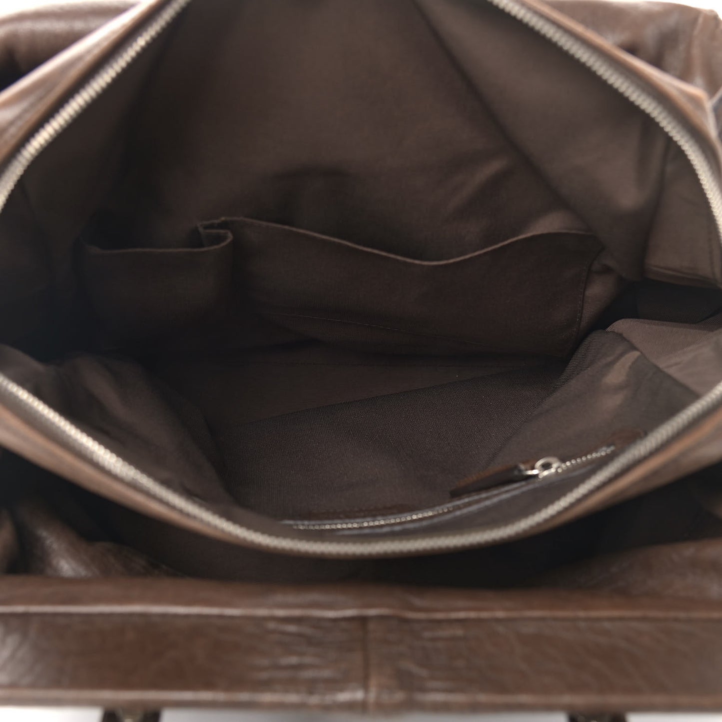 Lambskin Karenina Large Tote Brown