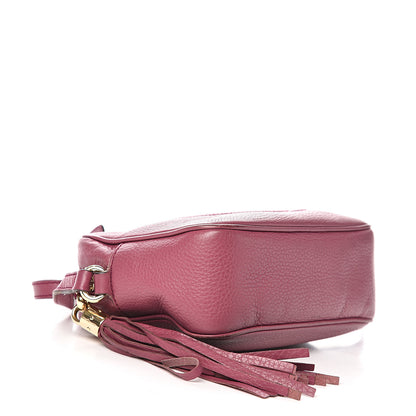 Gucci Pebbled Calfskin Small Soho Disco Bag Peonia Flower 3 of 16