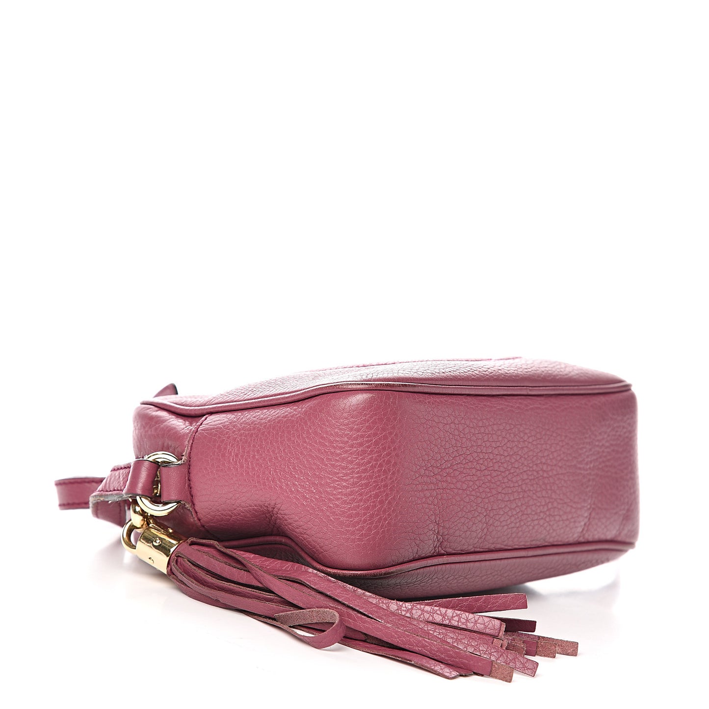 Pebbled Calfskin Small Soho Disco Bag Peonia Flower