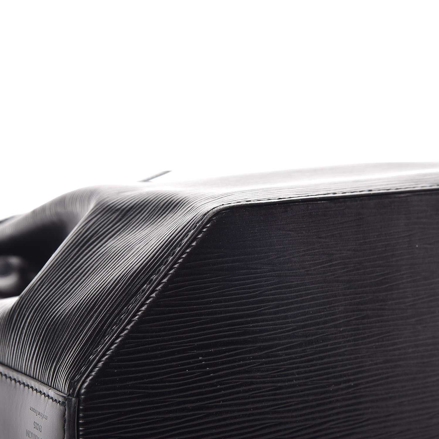 Louis Vuitton Epi Sac D'Epaule GM Black 11 of 12