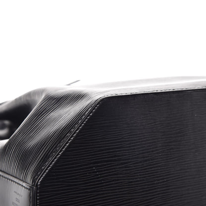 Louis Vuitton Epi Sac D'Epaule GM Black 11 of 12