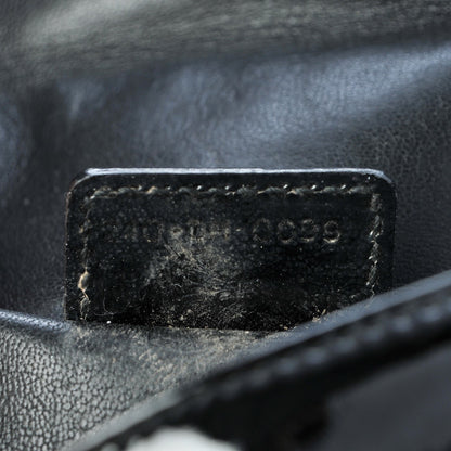 Christian Dior Patent Cannage Lady Dior Convertible Clutch Black 8 of 9