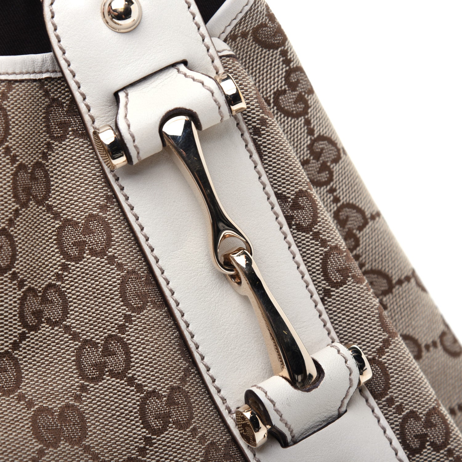 Gucci Monogram Small Pelham Shoulder Bag Off White 13 of 15